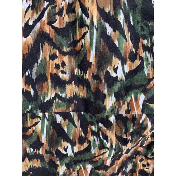 Ted Baker Holiiy Urban Printed Mini Dress Khaki Womens Size 2 Ted Size 0 New - Picture 8 of 12